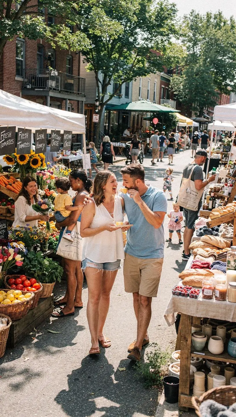 Widok na przytulny dom w amerykańskim przedmieściu z zielonym ogrodem.